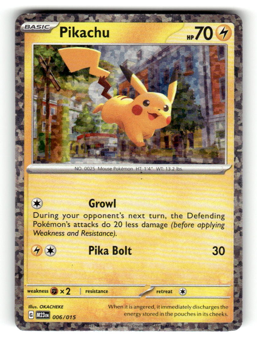 2023 Pokemon M23 EN Pikachu 006/015 holo