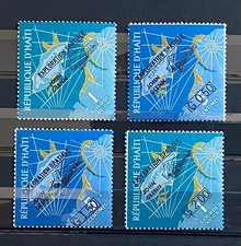 Haiti Airmail 4 Value MH B81
