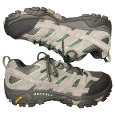 Merrell Moab 2 Hiking Shoes Womens Size 8.5 Multi Waterproof Lace Up J06028 EUC