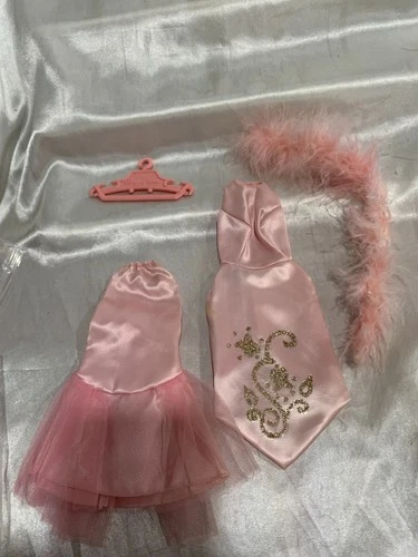 Barbie: VINTAGE Complete PINK FORMAL (TICKLED PINK) Outfit SEARS Exclusive! 1966