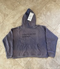 Enfantes Riches Deprimes Distressed Purple Hoodie Size M New