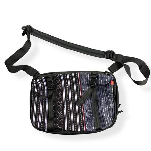 NEW Ethnotek Somanya Sling 14” Bag Crossbody Laptop Vegan Shoulder Messenger - Picture 12 of 16