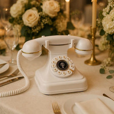 Audio Guest Book Phone for Wedding Vintage Voice Message Book