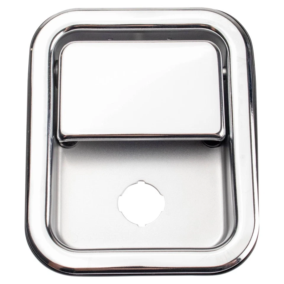 Juego de pares de manijas de puerta delanteras de metal exterior cromadas laterales diestros para Mack CH CL Foto 4 de 4