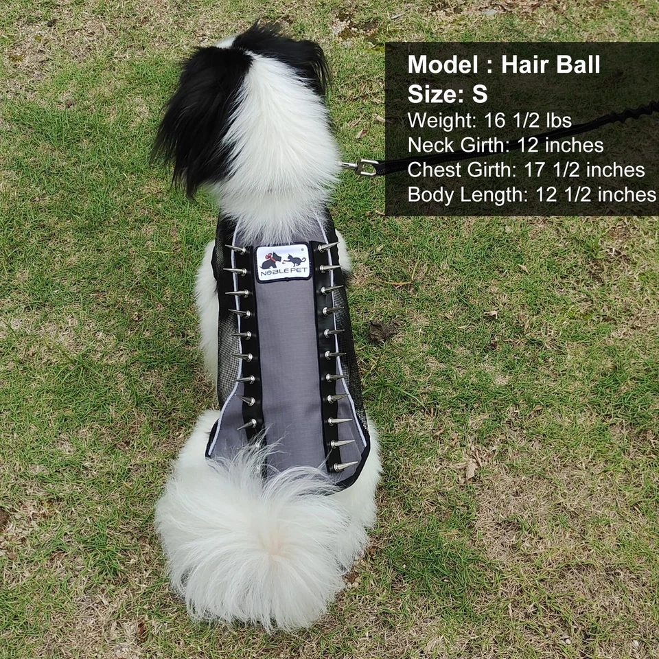 Spike Mesh Dog Harness Summer Reflective Jacket Waterproof Coat Cool Vest for... - Image 4 of 4