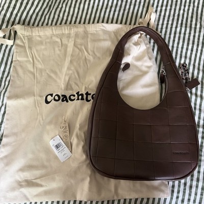 Coach Coachtopia Alter Ego Crescent Shoulder Bag In Maple