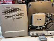 Elmo Sound TP-8 8mm Reel-to-Reel Film Projector with Speaker - Japan VTG