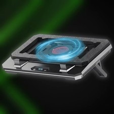 IETS GT350 Gaming Laptop Cooling Pad Stand 15.6 17.3 4000RPM Turbo Pressure NEW