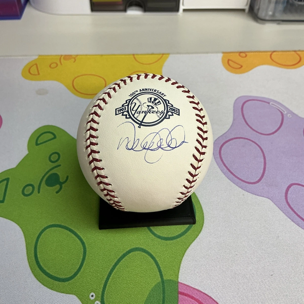 Derek Jeter 2003ワールドシリーズ直筆サインボール 2009WBC Preços baixos em Derek Jeter New York Yankees Bolas de Beisebol da