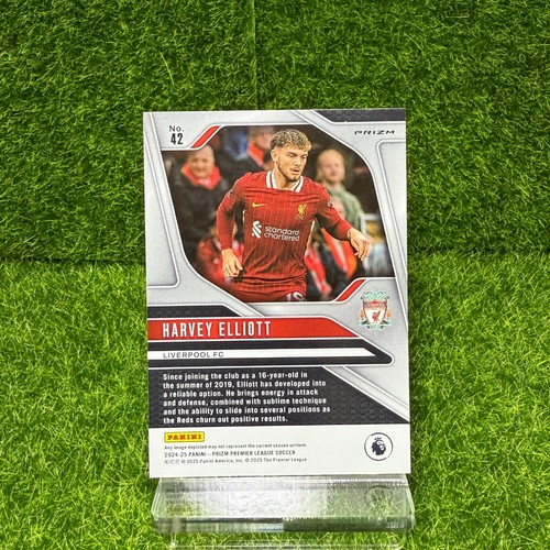 Harvey Elliott 2024-25 PANINI PRIZM EPL B&W CHECKER - Picture 2 of 2