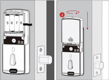 Lockly Access Touch, 3D Biometric Fingerprint Sensor - Smart Door Lock