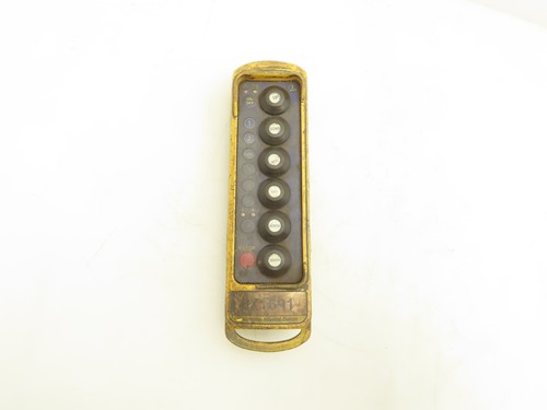 Magnetek TX12P-2C Telependant Transmitter Remote Control 6 Button 2 Speed