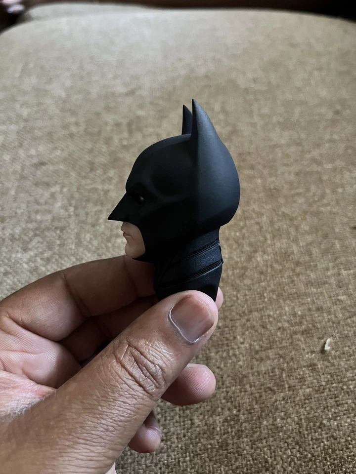 Figura de acción personalizada The Dark Knight Christian Bale Bruce Wayne 1/6 cabeza esculpida Foto 2 de 4