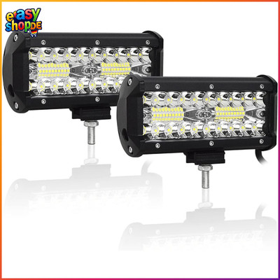 Arbeitsscheinwerfer 120W 7 Zoll LED Flutlicht Combo 12V 24V Wasserdicht Offroad