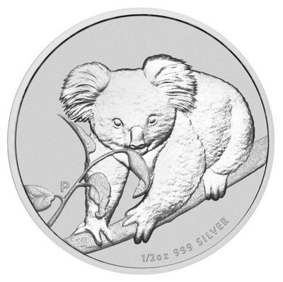 1/2 oz Silber 999 Koala 2010 Australien in Kapsel Silver 50 cent Australia