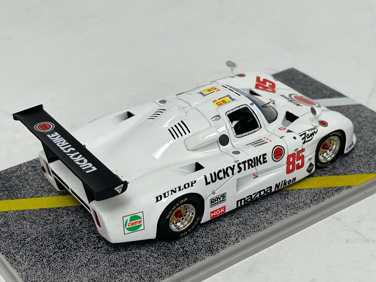 1/43 Spark Mazda 737C car #85 from the 1985 24 Hours of LeMans