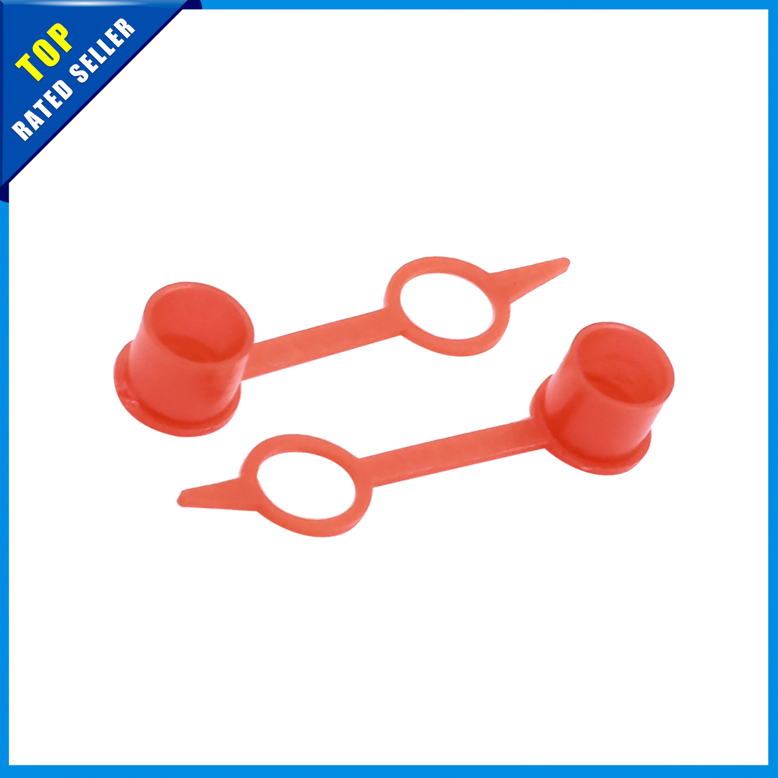 Pack of 300 Car Auto M6 Red Rubber Nipple Grease Fitting Dust Cap Cover