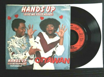 Ottawan    Hands Up (Give Me Your Heart)7'' Vinyl