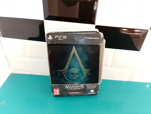 Sony playstation 3 ps3 VF assassin's creed IV black flag skull édition