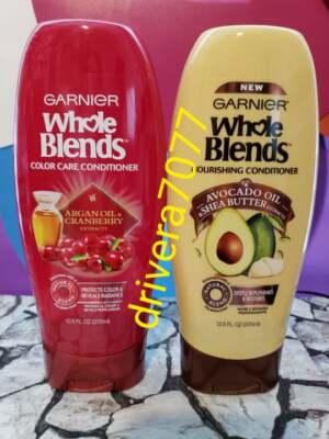 GARNIER Whole Blends ARGAN OIL & AOCADO OIL Extracts Conditioner 2 DIFFERENT
