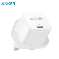 Anker 20W USB C Wall Charger Fast Charging PowerIQ for iPhone 13/iPad/Galaxy S10