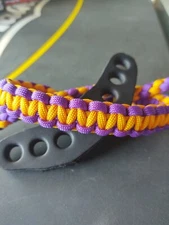 Archery Purple and Gold JMU Bling Sling bow wrist strap FREE SHIP Mathews
