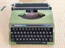 SILVER REED Silver Seiko750Typewriter1970 Antique green：JP thumbnail