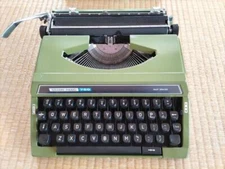 SILVER REED Silver Seiko750Typewriter1970 Antique green：JP