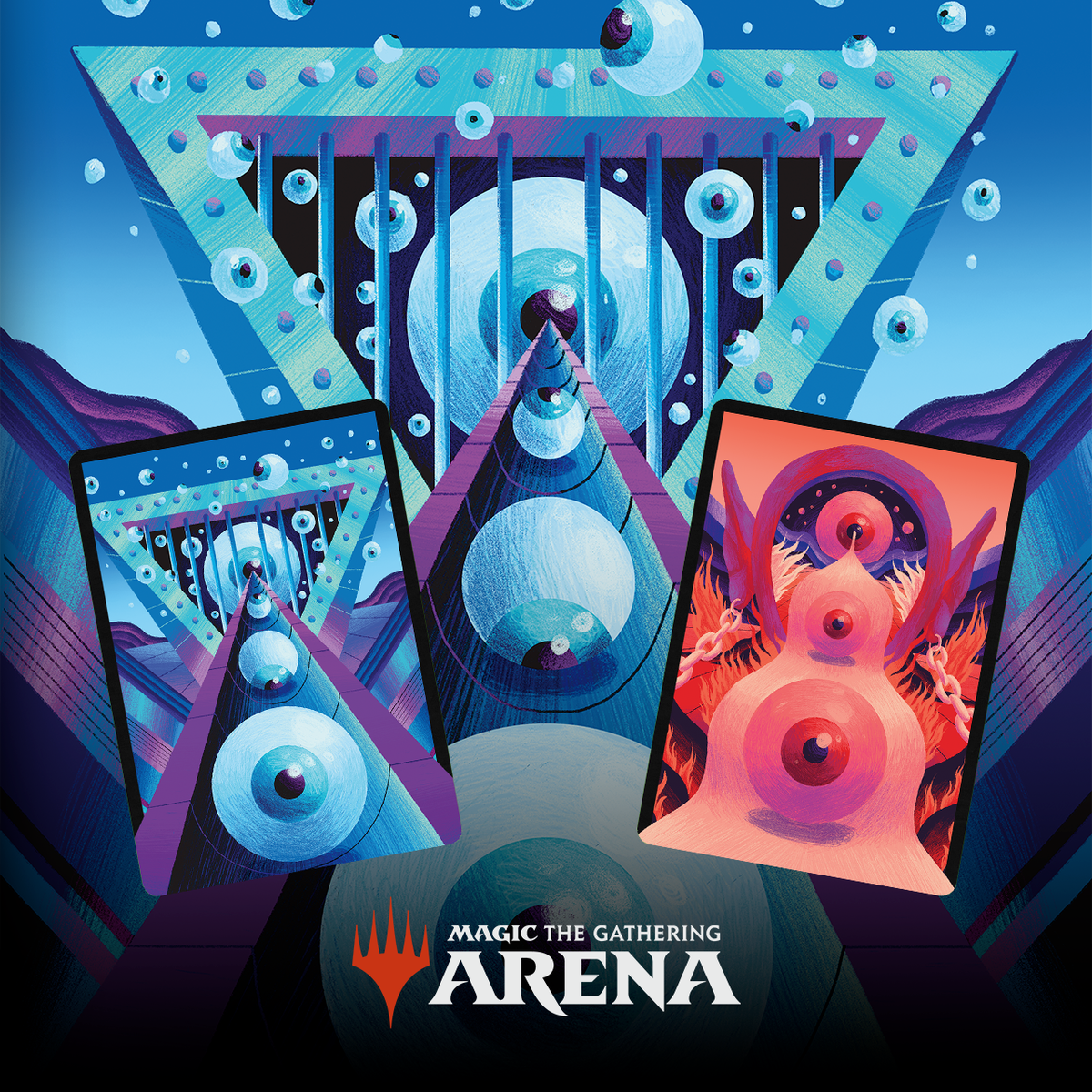 MTG Secret Lair Heads I Win, Tails You Lose - MTGA Arena Sleeve 