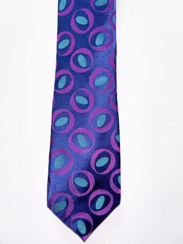 CHARLES TYRWHITT Mens 100% Silk Necktie Designer … - image 1