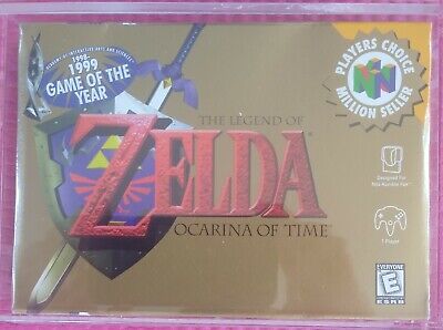 Legend of Zelda: Ocarina of Time Player's Choice N64 Factory Sealed Rare