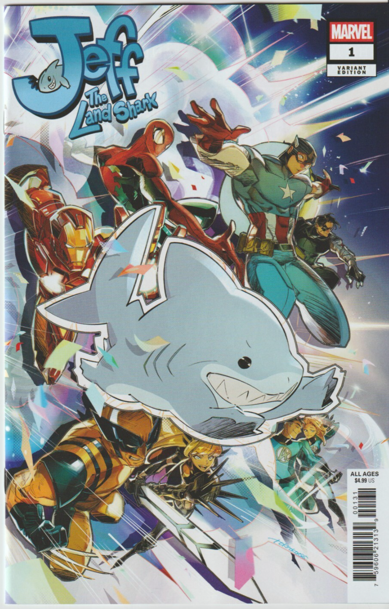 Jeff The Land Shark # 1 Tokitokoro Variant Cover NM Marvel 2025