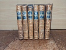 libro antico - Divertente raccolta di viaggi in versi e prosa 6 volumi -1787
