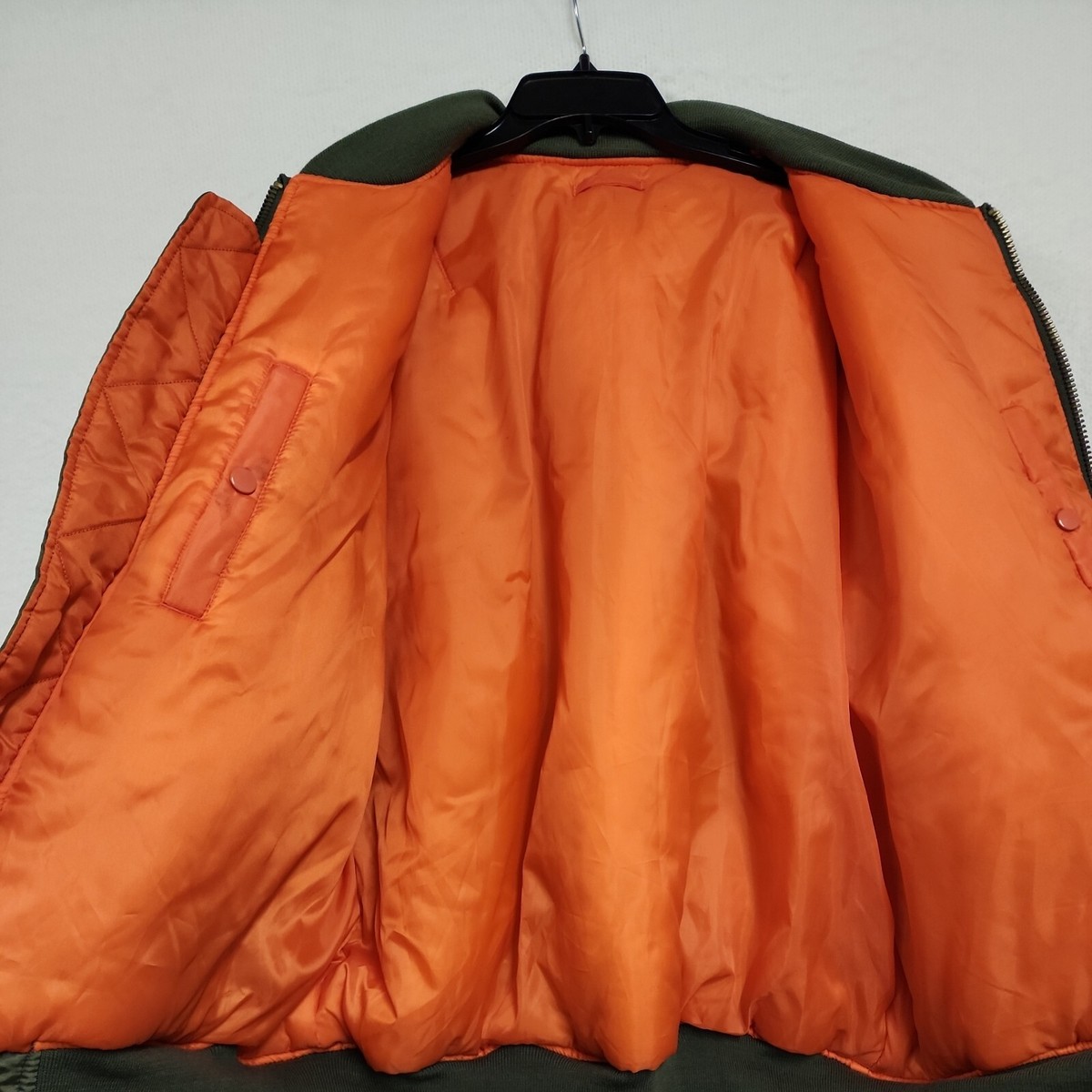 ジャケット・アウター OVERSIZED MILITARY COAT / ORANGE Overdyed Peach Military Liner Jacket