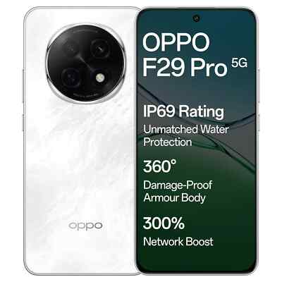 OPPO F29 Pro 5G (Marble White, 256 GB)  (12 GB RAM) Dimensity 7300 Processor
