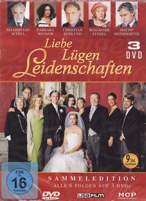 LIEBE LÜGEN LEIDENSCHAFTEN - SAMMELEDITION - ALLE 6 FOLGEN AUF 3 DVDs - Bild 1 von 2