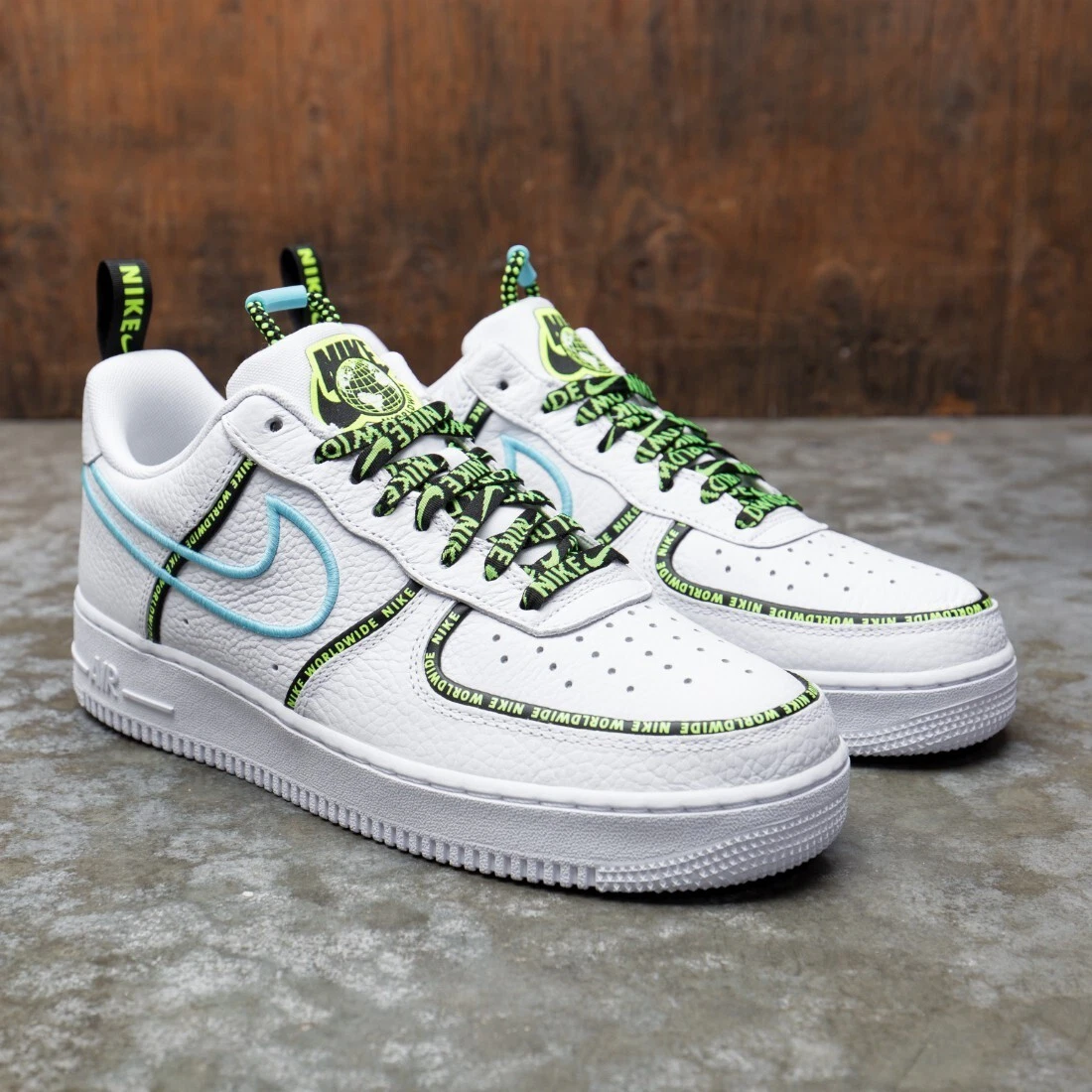 Nike Air Force 1 Low '07 LV8 Worldwide Pack White Blue Fury for Men