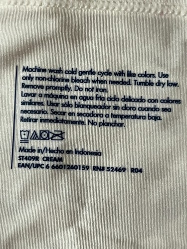 Secret Treasures Modern Brief Stretch Lace Cream XL - Picture 13 of 14