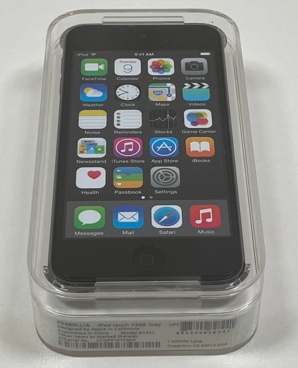 Apple iPod Touch 5th Generation 32GB Space Gray PE980LL/A
