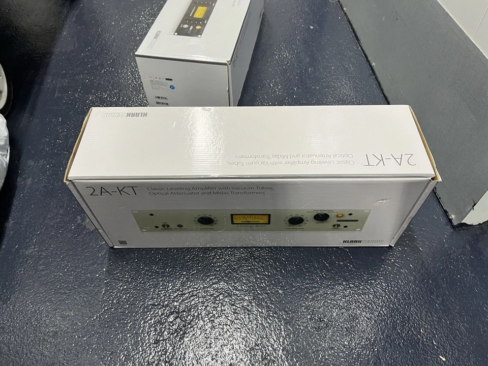 RETAIL BOX ONLY! For KLARK TEKNIK KT-2A Leveling Amplifier and Compressor - Image 4 of 4