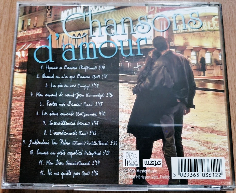 Chansons d'amour (Titel siehe Beschreibung) - Bild 2 von 3