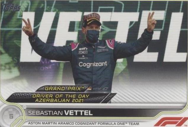 2022 Topps Formula 1 - Sebastian Vettel #178 - 1 of 1