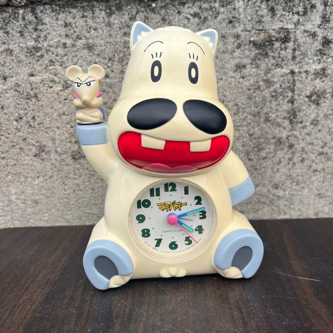 Green Makibao Alarm Clock Alarm Clock Anime Japan Rhythm Clock