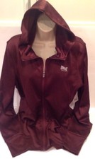 Womans Everlast Sport Zipper Light Hoodie Xl Waterproof Outside Fleece Inside