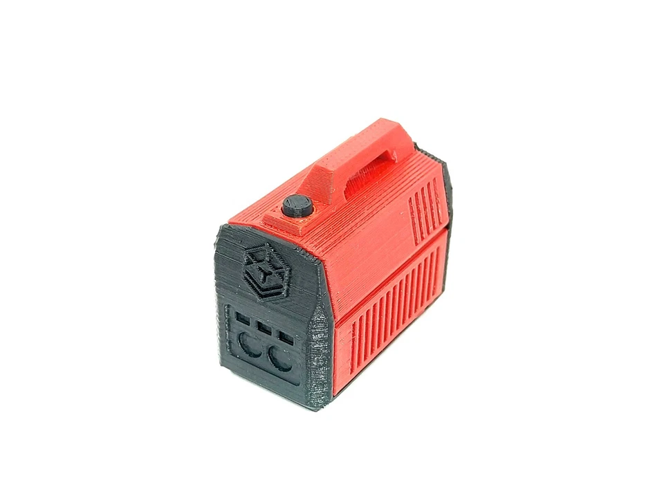 PrintFully3D Gerador Elétrico de Combustível em Escala 1/10 Acessórios de Esteira Impressos em 3D - Imagem 2 de 4