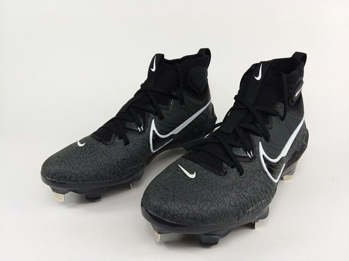 Nike Alpha Huarache NXT Black Metal Baseball Cleats DJ6517 