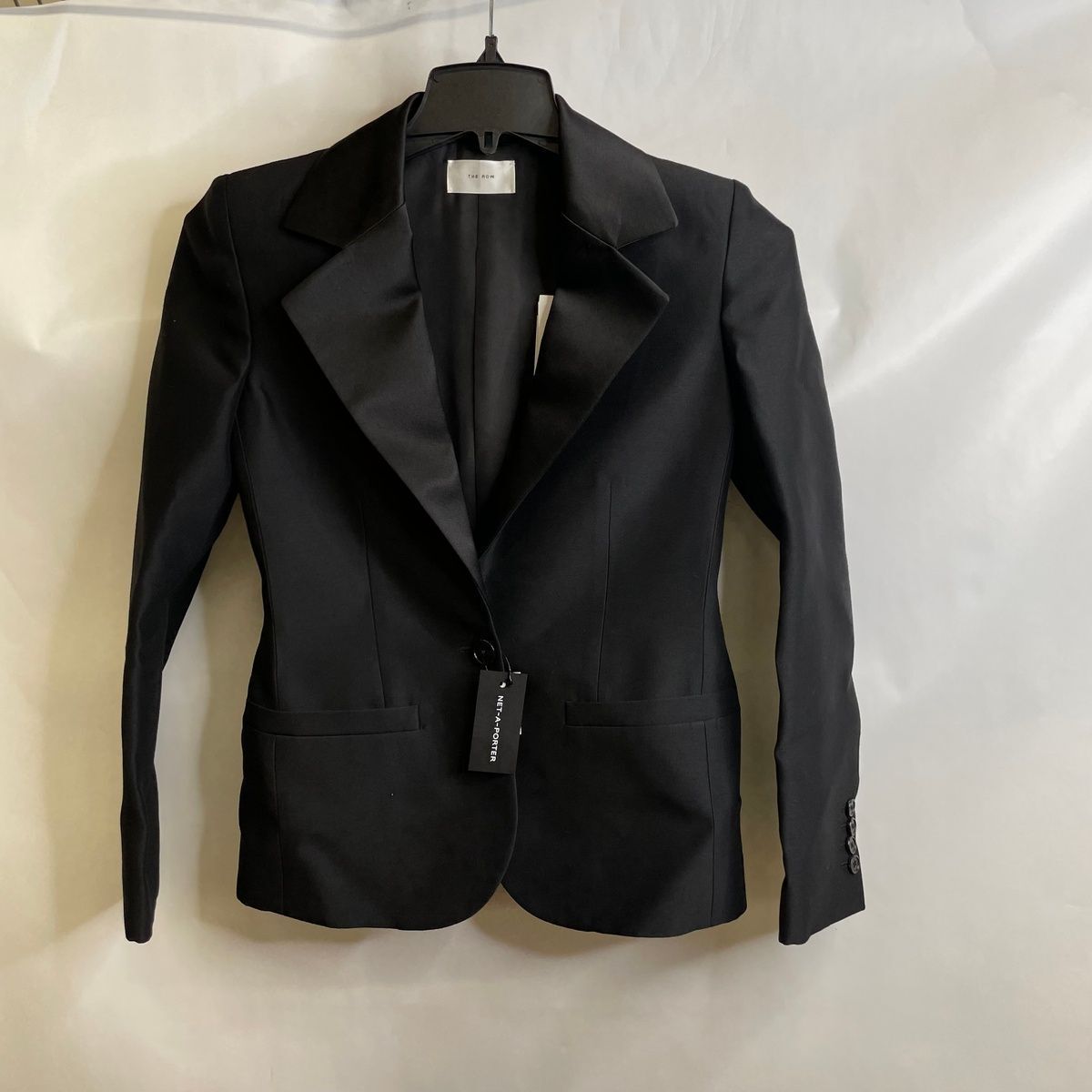 FILA THE ROW Giacca Dru da donna in lana e seta taglia 0 nera 1552579