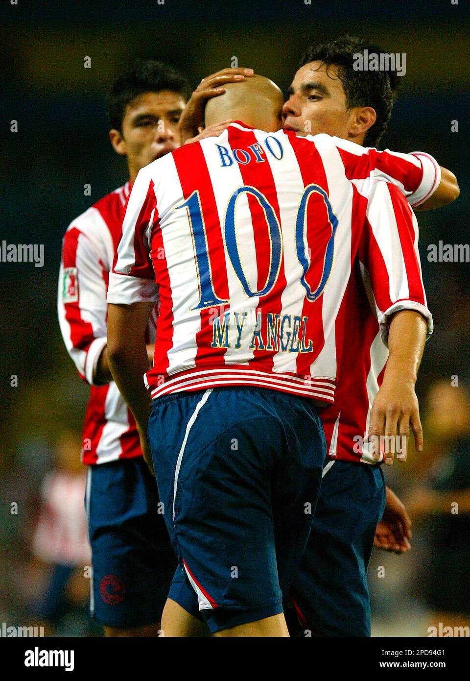 Club Chivas de Guadalajara Authentic Reebok Size XSmall 2005-2006 #100 BOFO T