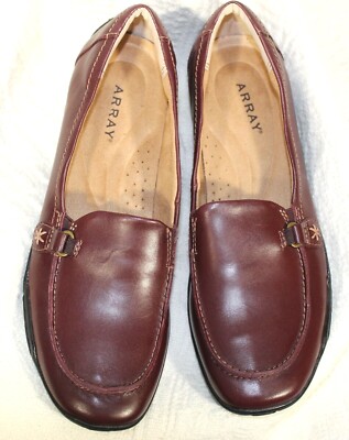 ARRAY WOMEN'S LEATHER SHOES - SIZE 8.5N