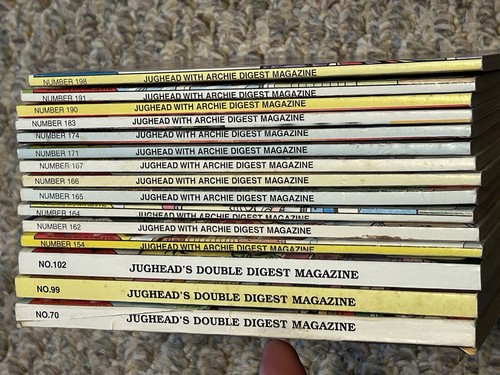 Set 15 Archie Digest Library Comic Books Jughead with Archie Double - Picture 2 of 18